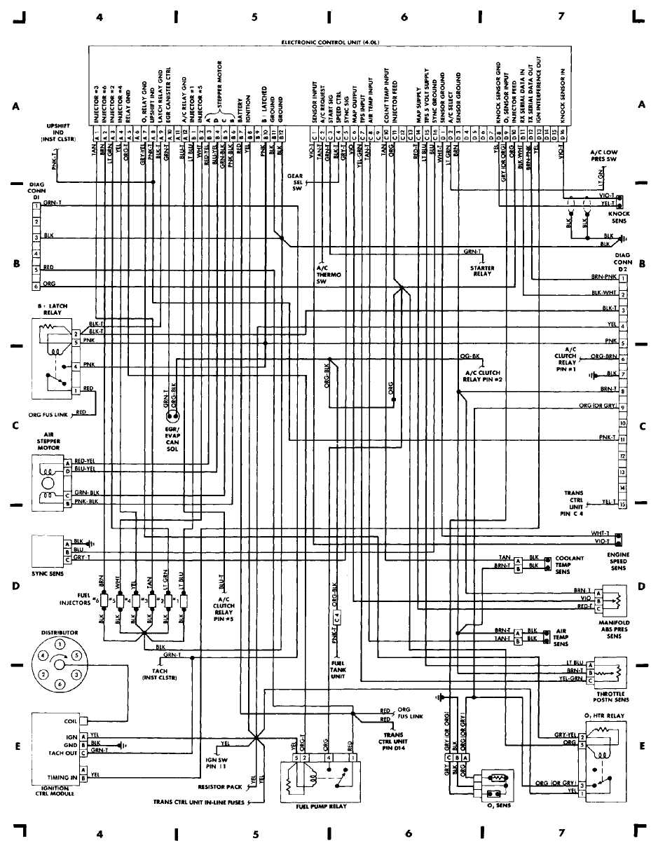 2004 jeep grand cherokee driver door wiring diagram