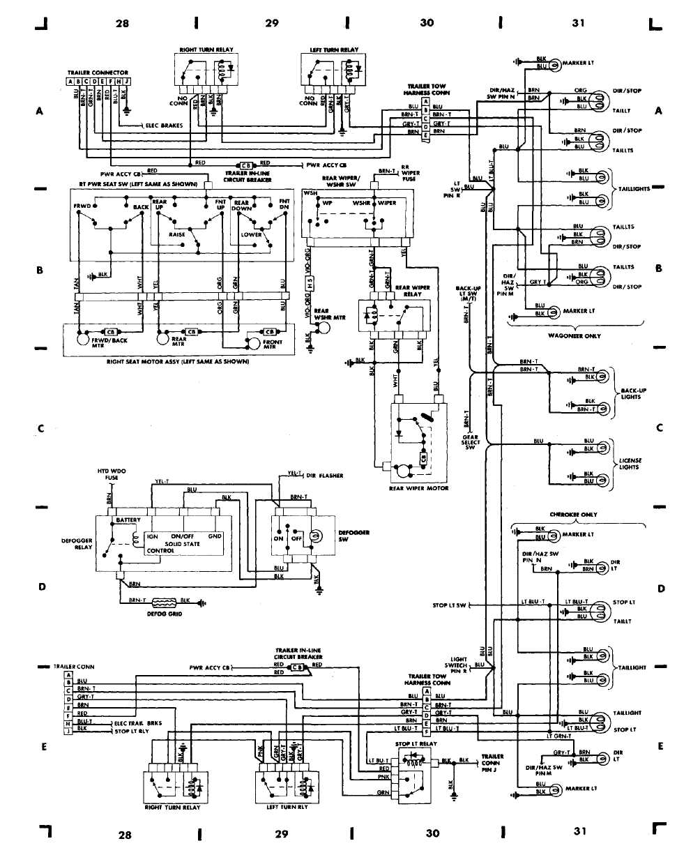 Wiring Diagrams 1984 1991 Jeep
