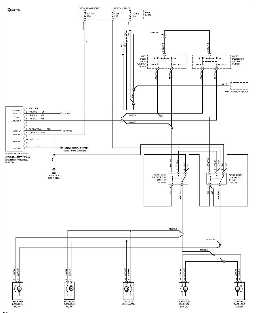 SYSTEM WIRING DIAGRAMS :: 1993 :: Jeep Cherokee (XJ ... 1999 jeep cherokee xj wiring diagram 