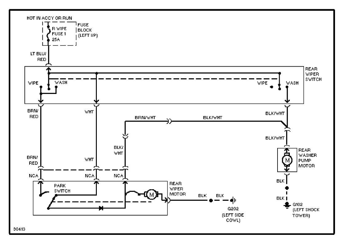 System Wiring Diagrams    1993    Jeep Cherokee  Xj