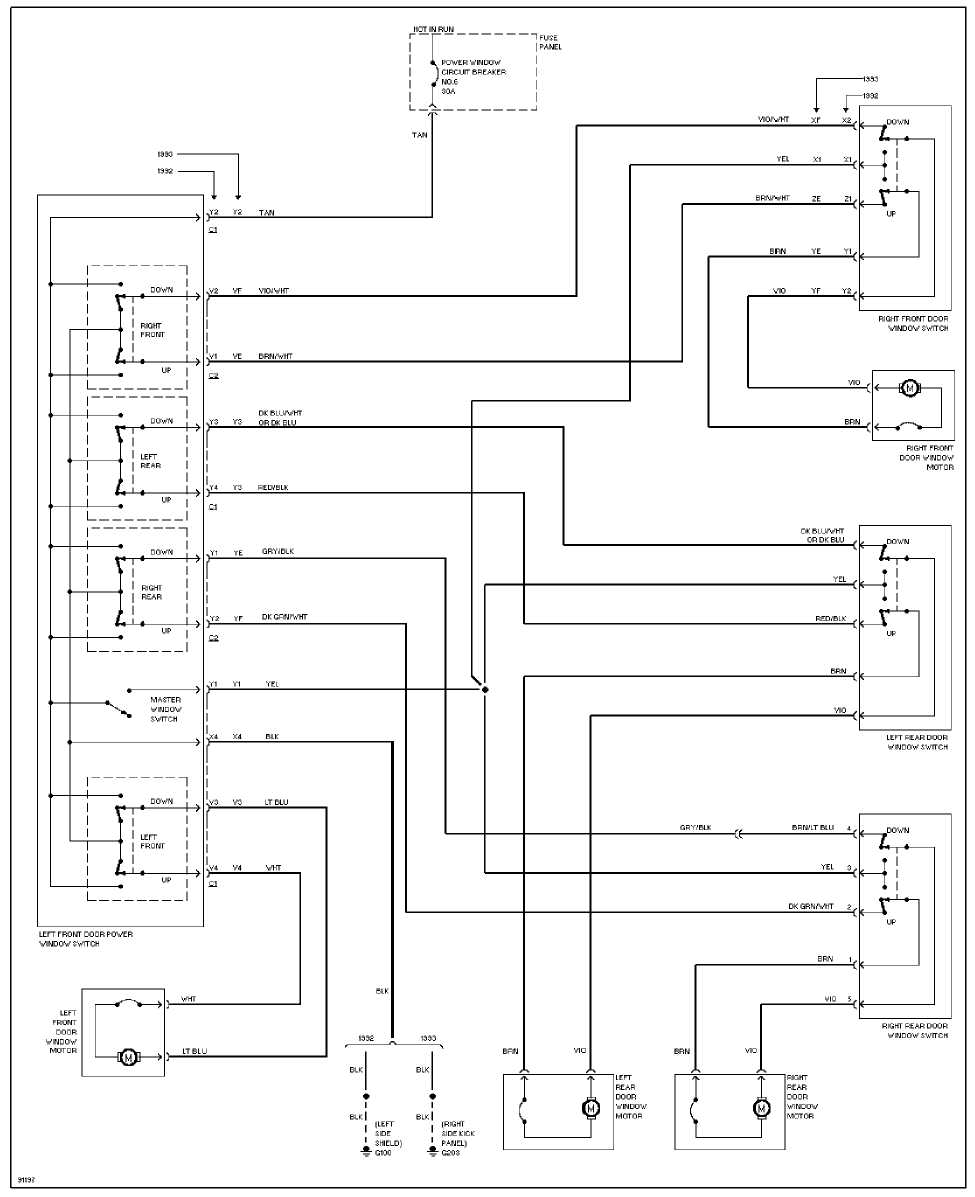29 1993 Jeep Cherokee Wiring Diagram - Wire Diagram Source Information